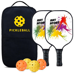 High Strength Beach Tennis Paddle Set Durable Rackets Pickleball Equipment
