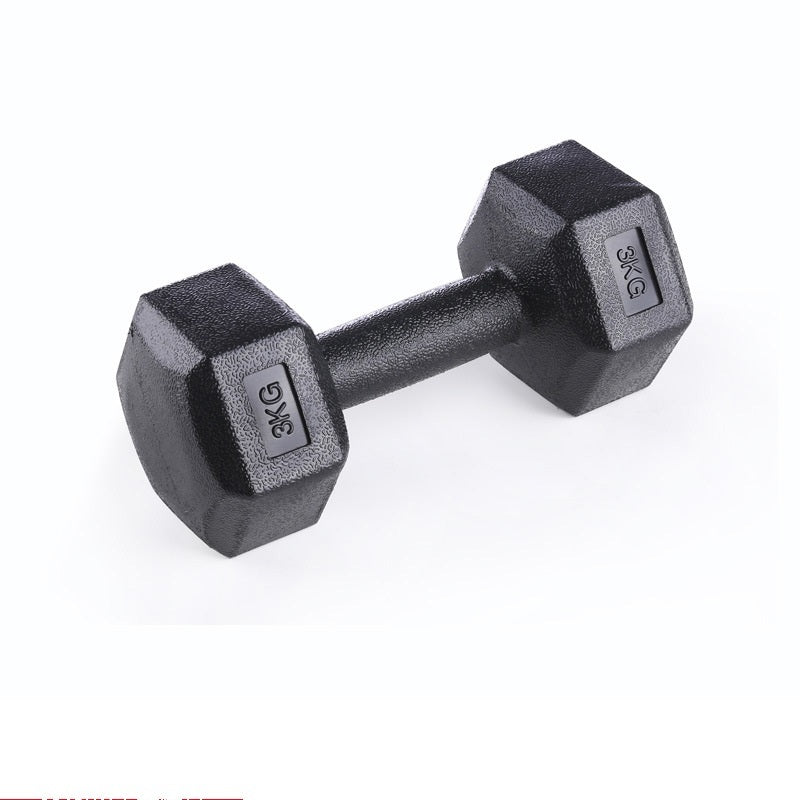 Rubberized Dumbbells Set Home Fitness Arm Training Strength Equipment