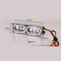 USB Rechargeable Bike Lights Front Rear LED Helmet Taillight Set