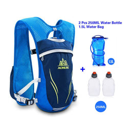 Running Marathon Hydration Backpack Vest 5.5L Lightweight Outdoor Cycling Hiking