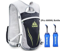 Running Marathon Hydration Backpack Vest 5.5L Lightweight Outdoor Cycling Hiking