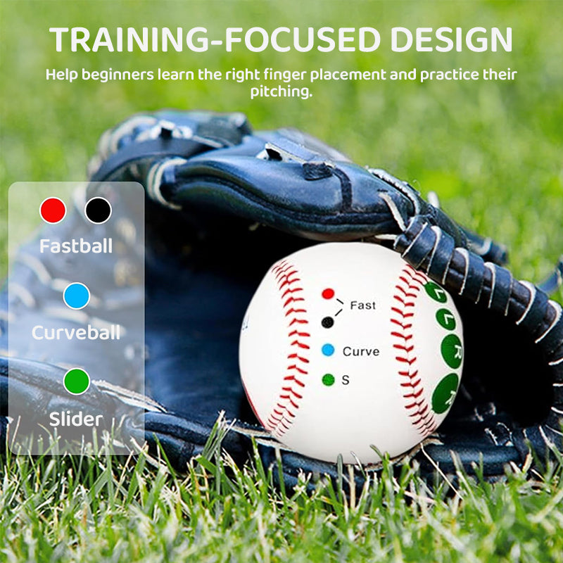 9 Inch Training Baseball Finger Markers Pitching Practice Competition Ball