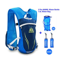 Running Marathon Hydration Backpack Vest 5.5L Lightweight Outdoor Cycling Hiking