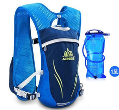 Running Marathon Hydration Backpack Vest 5.5L Lightweight Outdoor Cycling Hiking