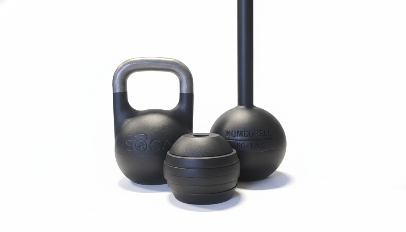 Adjustable Kettlebell Macebell System 6-12kg Strength Training Fitness Equipment