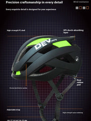 Unisex Bicycle Helmet Breathable Lightweight Mountain Bike Safety Riding Gear