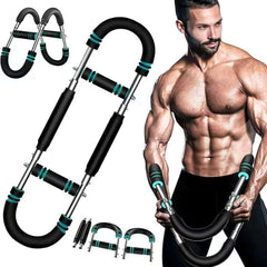 Adjustable Arm Strength Trainer U Shaped Chest Muscle Fitness Equipment