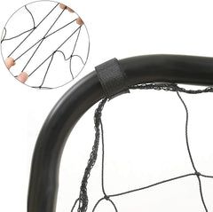 Kids Soccer Goal 12x6 Metal Frame Net Outdoor Training Set