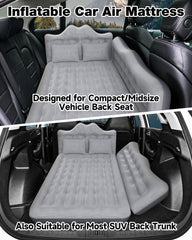 Umbrauto 23.62in/60cm Wide Inflatable Truck Mattress Car & SUV Back Seat Camping Bed with Pump
