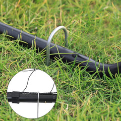 Kids Soccer Goal 12x6 Metal Frame Net Outdoor Training Set