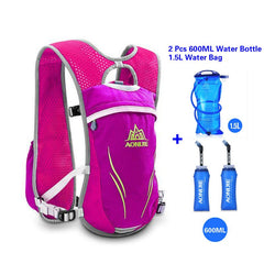 Running Marathon Hydration Backpack Vest 5.5L Lightweight Outdoor Cycling Hiking