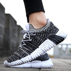 Men's Lightweight Running and Leisure Flyknit Shoes