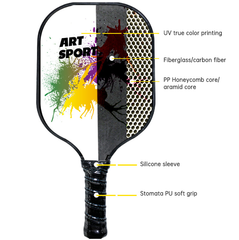 High Strength Beach Tennis Paddle Set Durable Rackets Pickleball Equipment