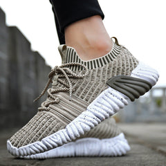 Men's Lightweight Running and Leisure Flyknit Shoes