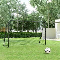 Kids Soccer Goal 12x6 Metal Frame Net Outdoor Training Set