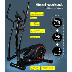 Elliptical Cross Trainer Exercise Bike Fitness Equipment Home