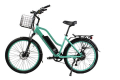 X-Treme Catalina Beach Cruiser - Electric Bicycle - 48 Volt - Step-Through Frame Long Range - Comfort Bike