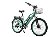 X-Treme Catalina Beach Cruiser - Electric Bicycle - 48 Volt - Step-Through Frame Long Range - Comfort Bike