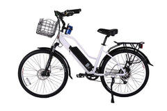 X-Treme Catalina Beach Cruiser - Electric Bicycle - 48 Volt - Step-Through Frame Long Range - Comfort Bike