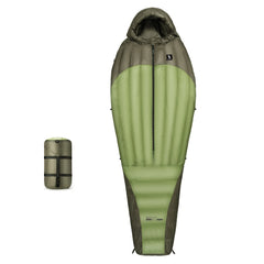 650 Fill Down Mummy Sleeping Bag Waterproof Backpacking Camping Hiking